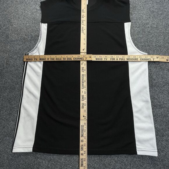 Russell Athletic Tank Top Men’s Extra Large Black White Muscle Shirt Active Wear - Picture 7 of 15